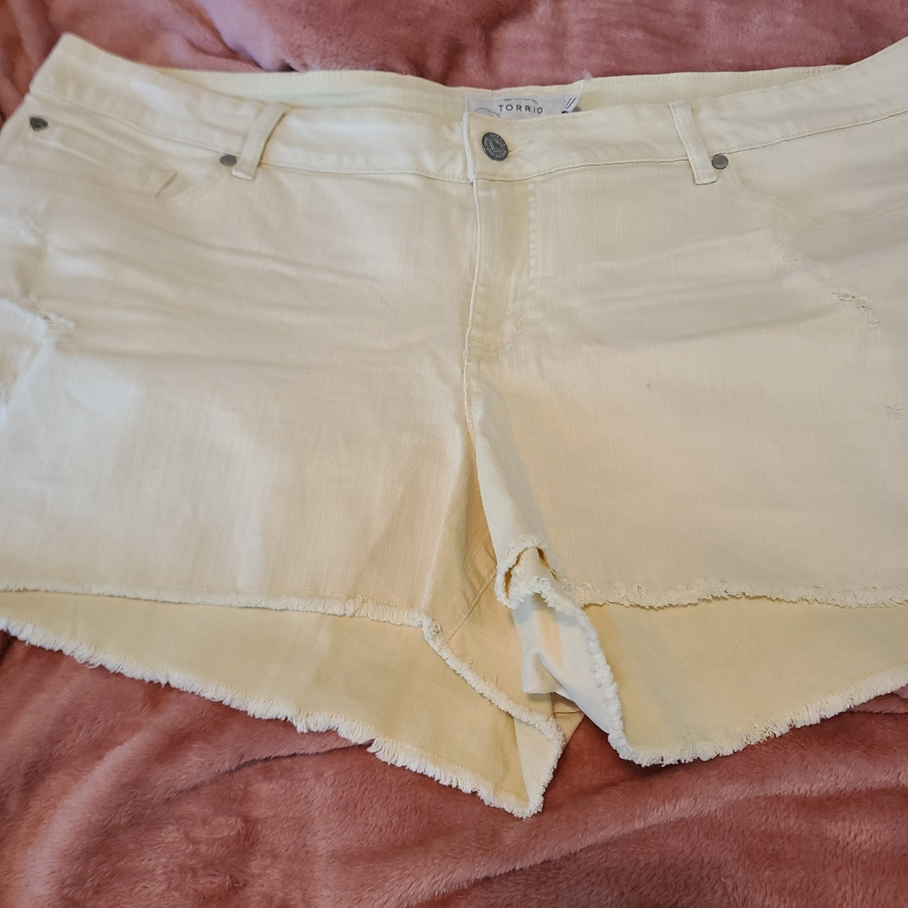 Torrid Jean shorts